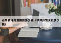 山东软件开发需要多少钱（软件开发大概多少钱）