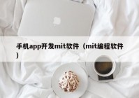 手机app开发mit软件（mit编程软件）